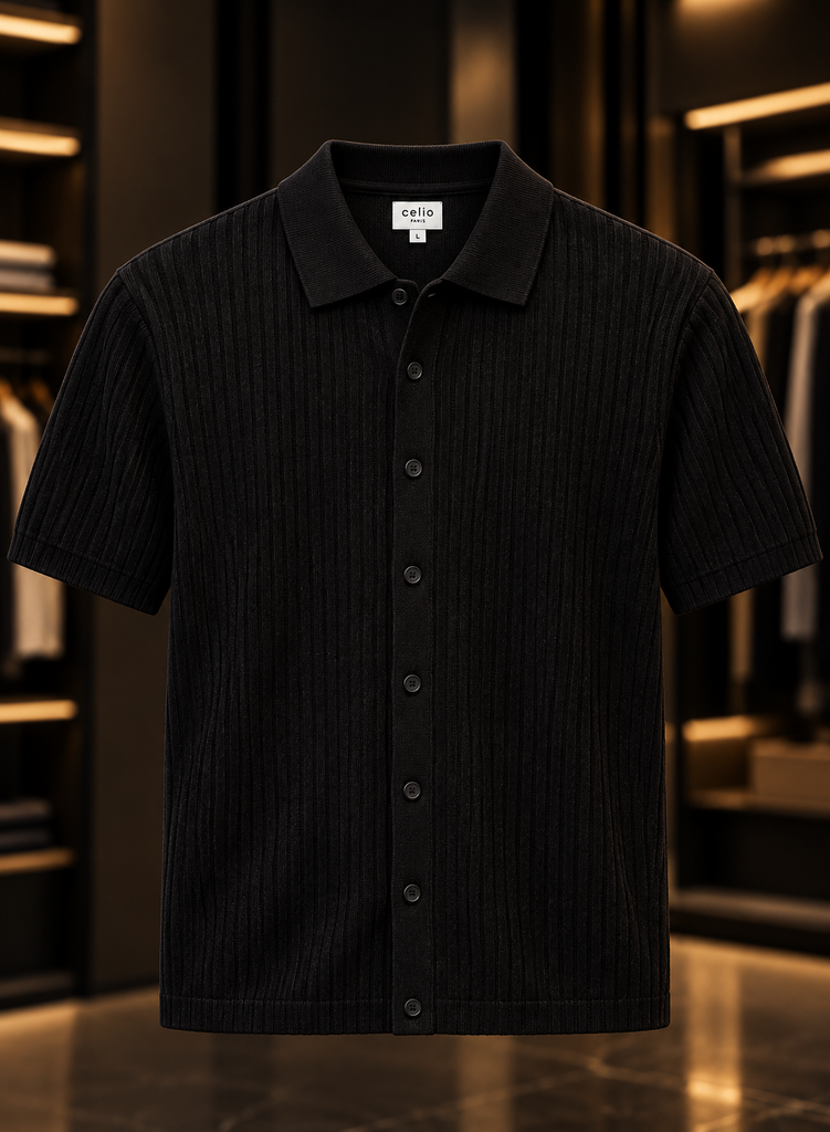 Home playera negra