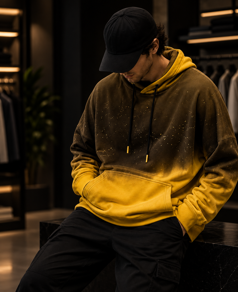Home sudadera amarilla